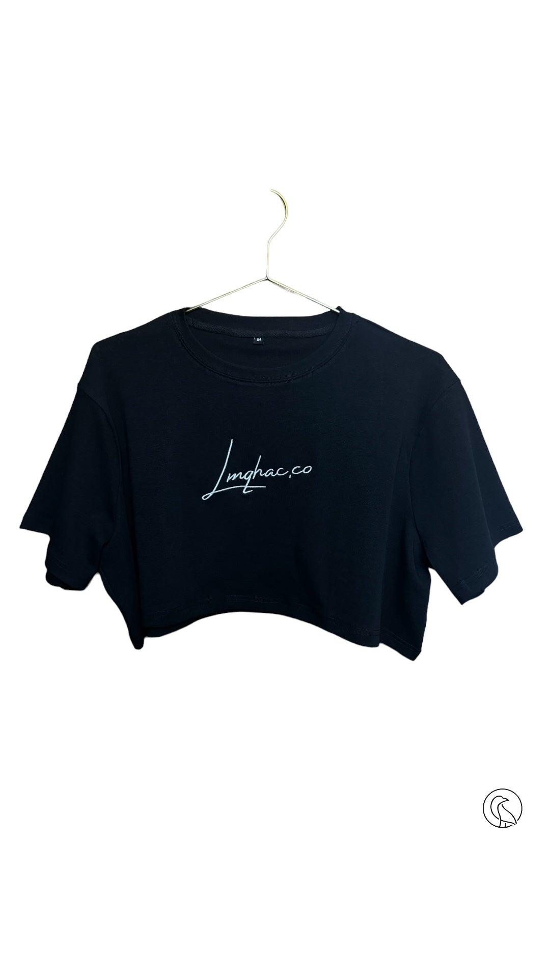 Women Crop Top “LMQHAC Edition” (Black)