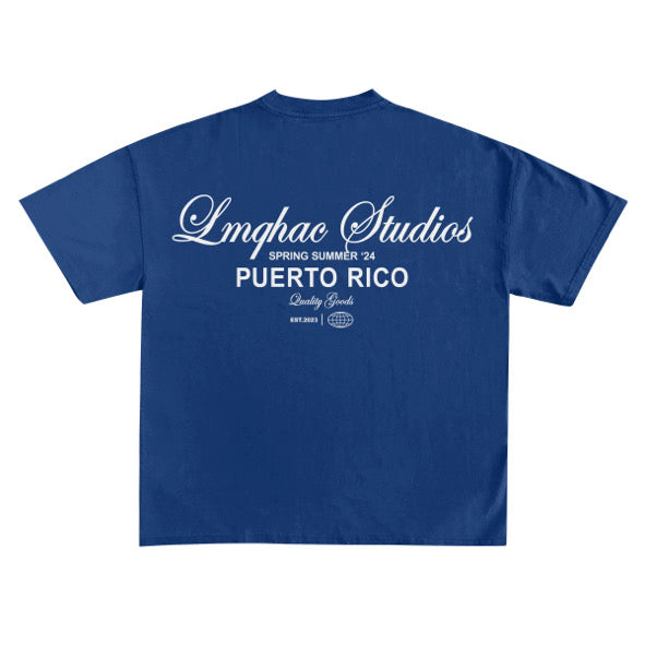 Blue -LMQHAC Signature T-Shirt